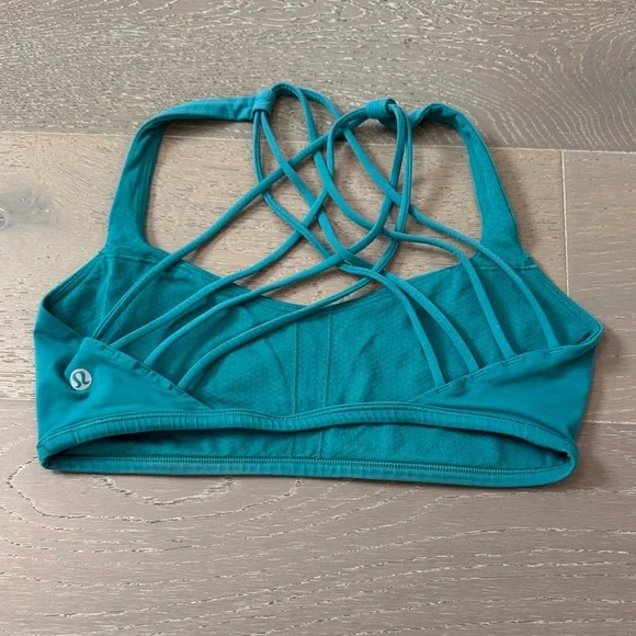 lululemon athletica Teal Free to Be Bra - Picture 2 of 2